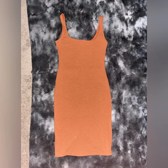 Dresses | Rust Color Body Con Dress | Poshmark